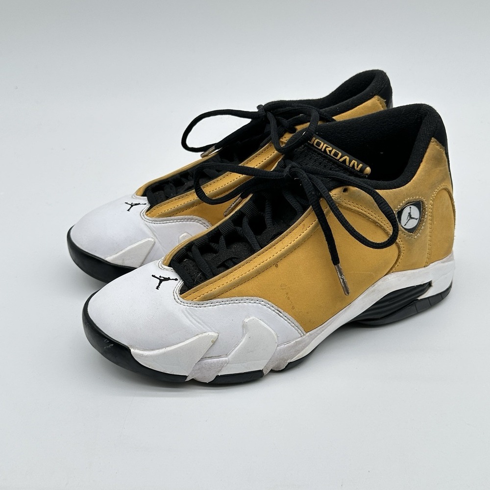 Nike Air Jordan 14 Retro Light Ginger Sneakers Mens Size 7 487471-701 Streetwear